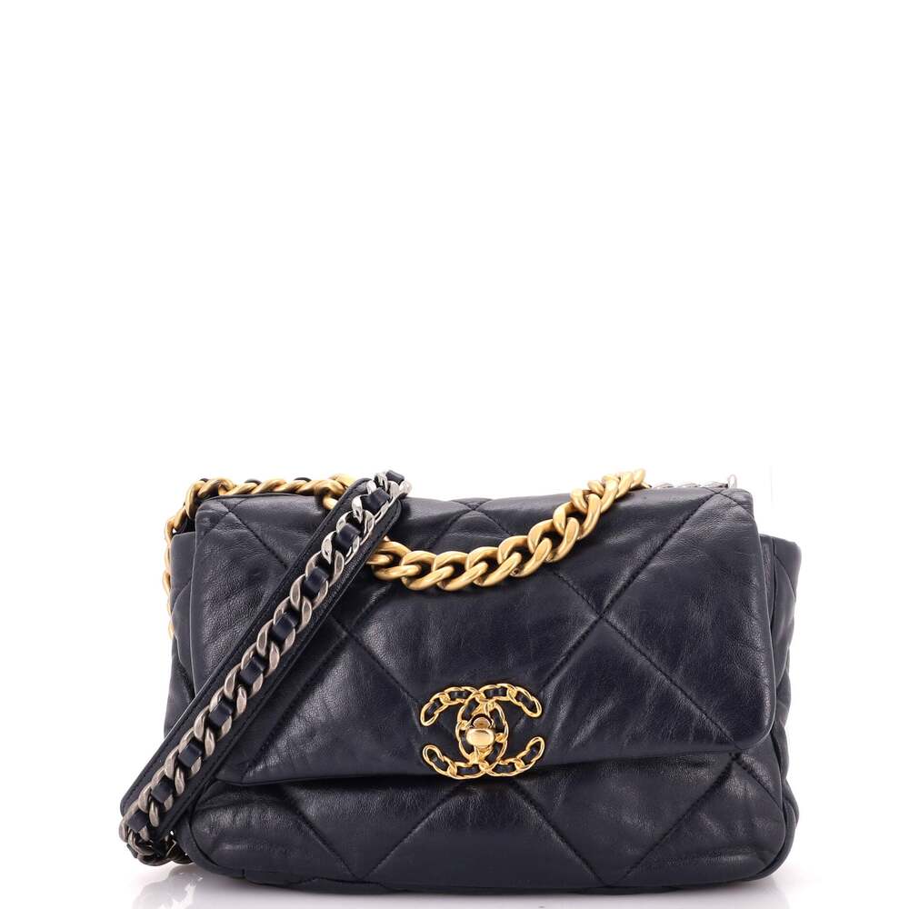 Chanel 19 Flap Bag Quilted Leather #339362C47B